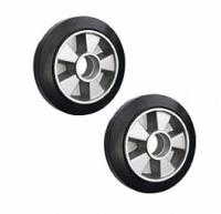 Колесо б/подш. резиновое 180х50мм для тележки гидравлической AC DF